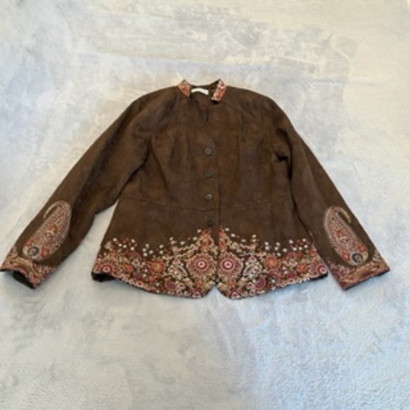 Coldwater Creek Jackets & Blazers - Coldwater Creek Women's Jacket 12 Brown